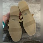 DOLCE VITA Fyona Raffia Buckle Mules Tan Size 7.5 Photo 4