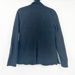 Summersalt Womens Ribbed Knit Sweater Blazer Shawl Collar Jacket Size L Black Photo 8