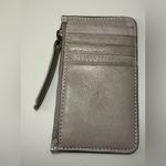 Rare Sleek HTF Modern Vintage American Leather Co. Gray Leather Small ID Wallet Photo 1