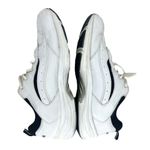 Easy Spirit  Grasp Athletic Shoes Womens US 8 White Navy Blue Leather Dad Sneaker Photo 3