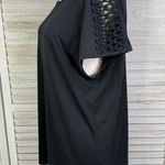 MOSSIMO Black Lace Shoulder T Photo 0