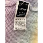 SheIn Rainbow Open Front Knit Cardigan Ombre Colorful Rainbow Pastel Cottagecore Soft Photo 5