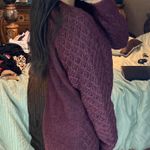 LA Hearts Plum Knitted Cardigan Photo 3