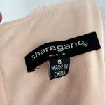Sharagano  Sleeveless Lace Scallop Hem Sheath Dress Peach Pink Size 8 NWT Photo 7