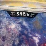 SheIn Women Sweatshirt XS Colorful Rainbow Cotton California Graphic Cozy Comfy Vacay Photo 1