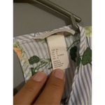 H&M  Floral Smocking Decorative Flounce Short Sleeve Elastic Flared Dress 6 Photo 5