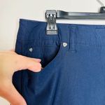 New Direction NWT s Pants 12 Slim Leg High Waist Navy Blue Stretch Career Casual Photo 3