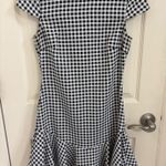 Likely Boutique Black and White Checkered Dress Photo 0