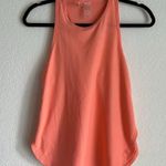 Calia Striped Racerback Side Slit Coral Tank Top Oversized Nylon Spandex Size XS Pink Photo 2