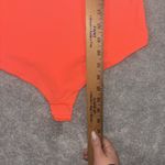 SKIMS  Essential Crew Neck Sleeveless Bodysuit Orange NWOT Large Photo 6