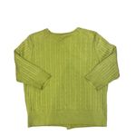 Merona light green cable knot 3/4 length sleeve cardigan Photo 3