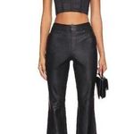 Spanx NWT  Leather Like Flare Pants in Black Size 1X Photo 0