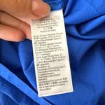 J.Crew Bow Strap Knot Mich Grotto Blue Midi Dress Size Medium Photo 3