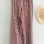 J.Crew  | NWT Collection cropped Stratus pant with sequins red multi stripe Sz 8 Photo 7