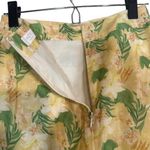 ASTR The Label Yellow Multicolor Floral Leafy Mini Skirt Women Sz S Photo 7