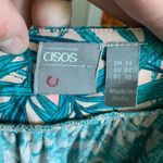 ASOS  palm leaf coconut girl 10 knit beachy babydoll dress Photo 2