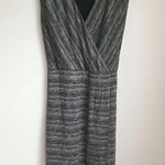 Nic+Zoe Faux Wrap Belted Knit Sleeveless Midi Dress Womens Size XL Lined Photo 0