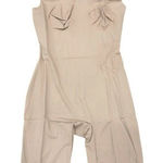 Brand New Ruby Ribbon Women's Size 46 Nude Tan Mid Thigh Shaping Bodysuit Photo 0