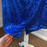 Christina Wu NWT  Celebration Sequin Bridesmaid Dress Royal Blue Size 22 Photo 7