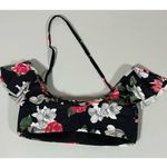 Vince Camuto Off-the-Shoulder Rose Floral Ruffle Bikini Top Swimwear Size S 🌹✨ Photo 4