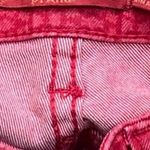 prAna Kara Red Denim Jeans Patterned Pants ~ Women's Size 8 / 29 Photo 6