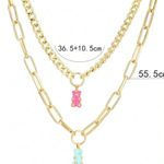 🆕Cute Fashion Bear Pendant Multi Photo 6