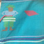 Centro Promocional de artesians skirt top belt set large 100% cotton turquoise Photo 5