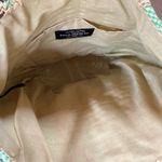 Lime & Tan Woven Tote Bag Green Photo 4