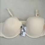 Organic Basics Cotton Core Full Coverage Bra, Vanilla, Size 40DD, NWT # White Photo 5