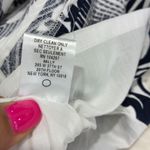 Milly of New York Skirt Floral Blue White Print Cotton Blend Mini Size 6 Photo 4