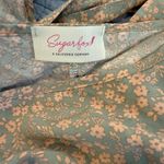 SUGARFOX CALIFORNIA SAGE FLORAL BABYDOLL BACK LACE Photo 1