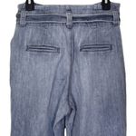 Overlover Abbott Paperbag Denim Pants in Denim Grey Size 25 Gray Photo 5