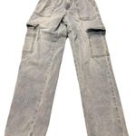 (Gogo Jean) Skater Jean Collection Cargo Pants: Size 0/24 Blue Photo 0