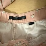 Obey  Women's Pink Floral Cargo Pants Photo 7