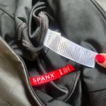 Spanx Faux Leather Leggings Black High Rise Control Waist Shaping Pants Medium Photo 3