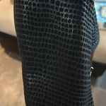 Sondra Roberts  Bucket Zip Purse Red Suede Snake Skin Pattern Button Closure‎ Photo 6