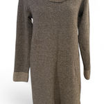 Cynthia Rowley  Small Tan Sweater dress Turtleneck Photo 0