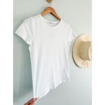 Madewell  | NWT Essential Slim Tee in Lightweight Cotton in White | Sz S Photo 3
