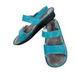 Alegria Verona Aqualita Turquoise Blue Sandals Size 40 9.5 Photo 6