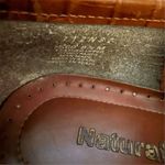 Naturalizer  Women's Brown Leather Croc Embossed Loafer Slip-ons Size 8.5 Photo 3