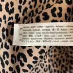 ZARA Cheetah Leopard Print Cropped Puff Sleeve Blouse Sz Medium Photo 9