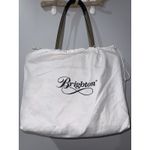 Brighton  Milano Spots Tote Nylon Shoulder Purse Bag Orange Red Charm P Photo 9