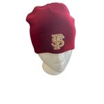 Florida State University FSU Logo embroidered beanie hat Blue Photo 7