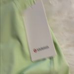 Lululemon Stretch Twill Front Pleat Golf Skirt Light Green Skort size 29 new Photo 6