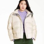 Sandy Liang x Target white cream puffer jacket Photo 4