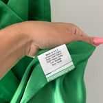 Katie May Holly Satin Gown in Emerald Green S Photo 10