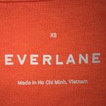 Everlane  Women’s Bright Orange Square Neck Sleeveless A-Line Dress Photo 5