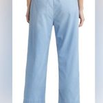 The Great NWT The Statesman Chambray Trouser Light Blue Relaxed Fit Pants Sz 27 Photo 9