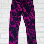 Lululemon  Align Leggings High Rise Cropped Pink Black Athleisure Activewear, XXS Photo 0