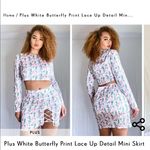 Pretty Little Thing PLT corset Mini skirt Photo 1